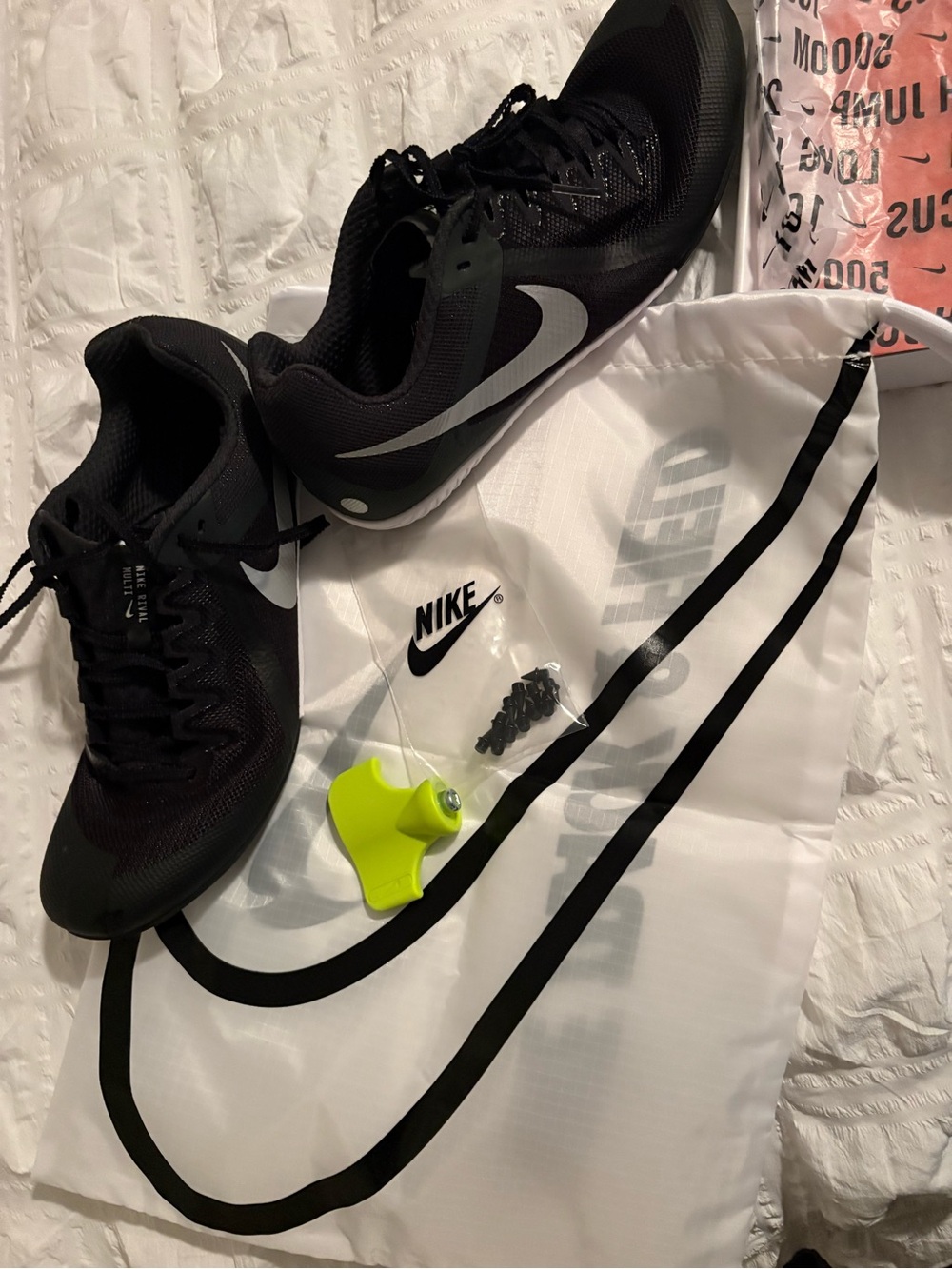 Nike Black & White Athletic Running Shoes